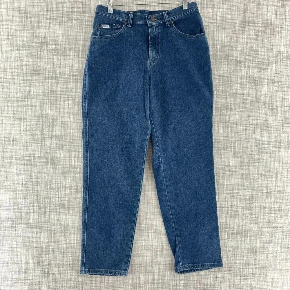 NWT Lee Stretch Slim Dark wash Women's Jeans 12P 2213/1.6 b